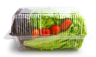 As embalagens plásticas facilitam a alimentação saudável.