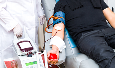 Plástico e Doação de Sangue