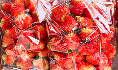 As embalagens plásticas facilitam a alimentação saudável.