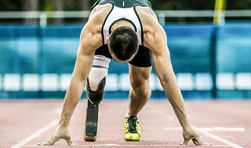 A importância do plástico para os atletas Paralímpicos.