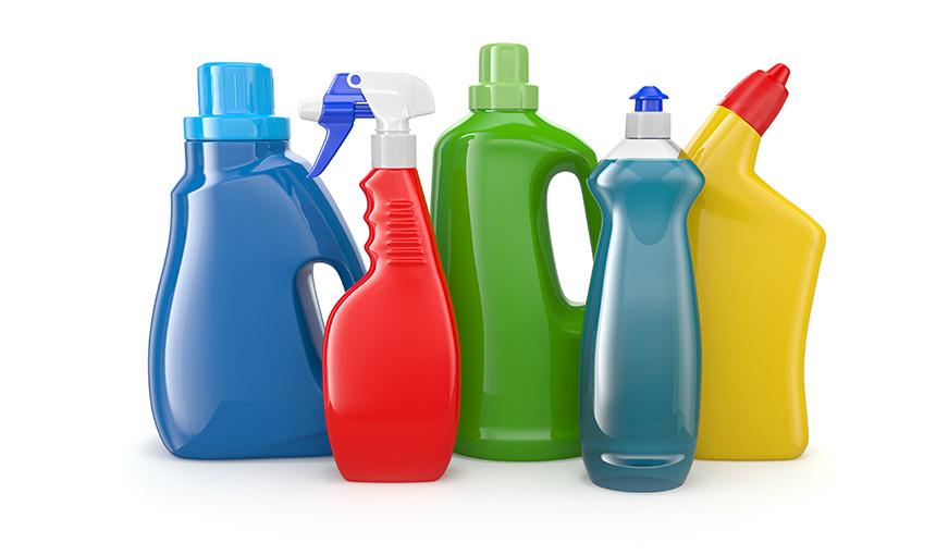 Reciclagem de plástico.